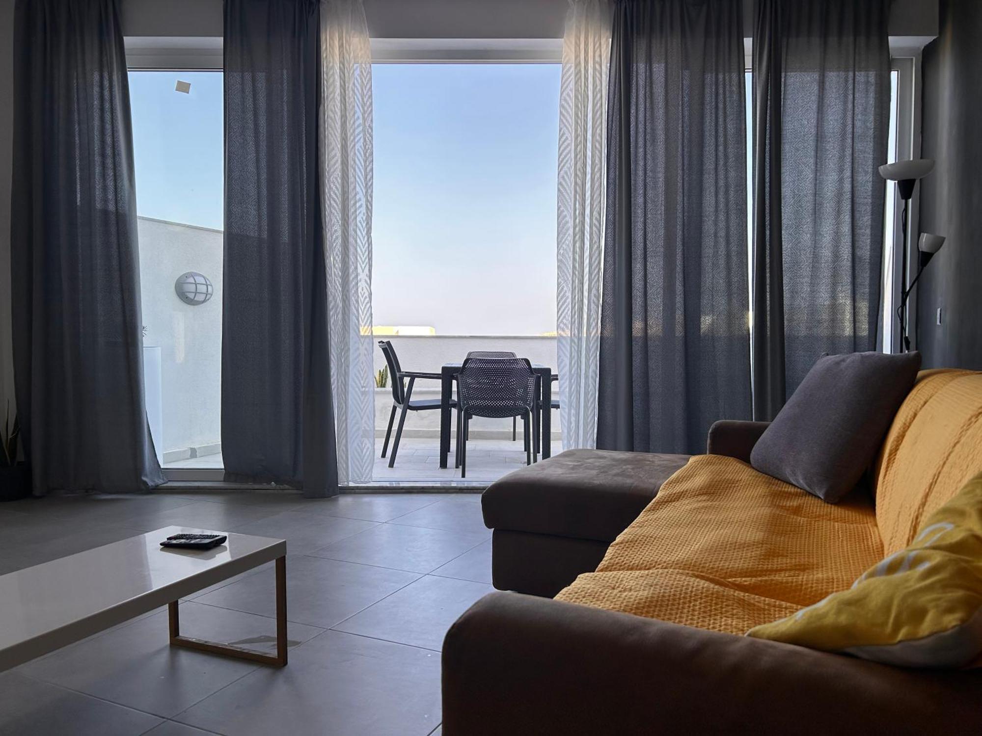 Qawra Penthouse 4Person Ac+Wifi Apartment St. Paul's Bay Ngoại thất bức ảnh